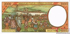 ЭКВАТОРИАЛЬНАЯ ГВИНЕЯ 2000 ФРАНКОВ 2