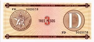 КУБА 3 ПЕСО 1
