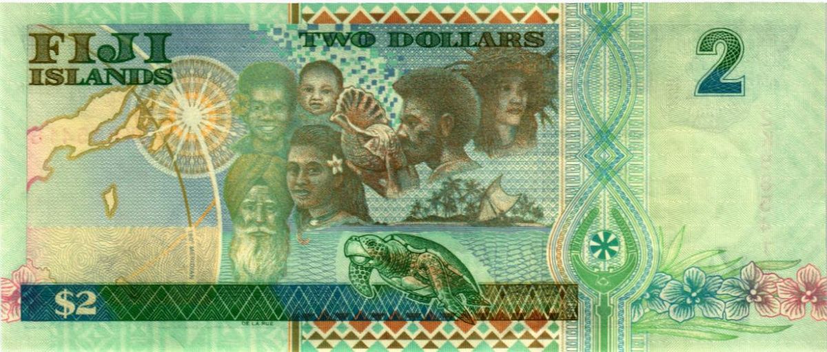 ФИДЖИ 2 ДОЛЛАРА 2