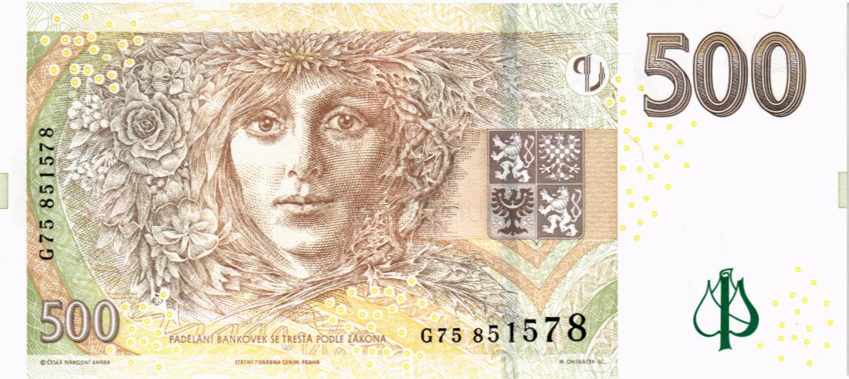 ЧЕХИЯ 500 КРОН 2
