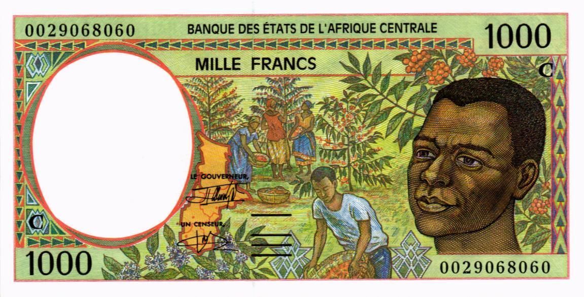 CAS - КОНГО 1000 ФРАНКОВ (C) 1