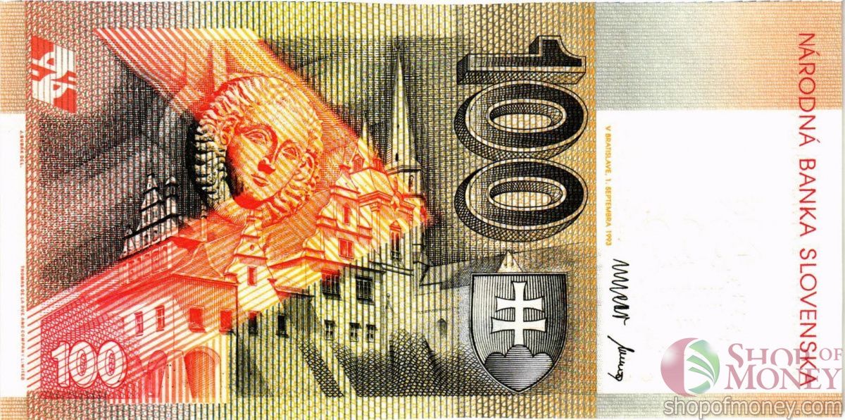 СЛОВАКИЯ 100 КРОН 2