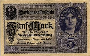 ГЕРМАНИЯ 5 МАРОК 1