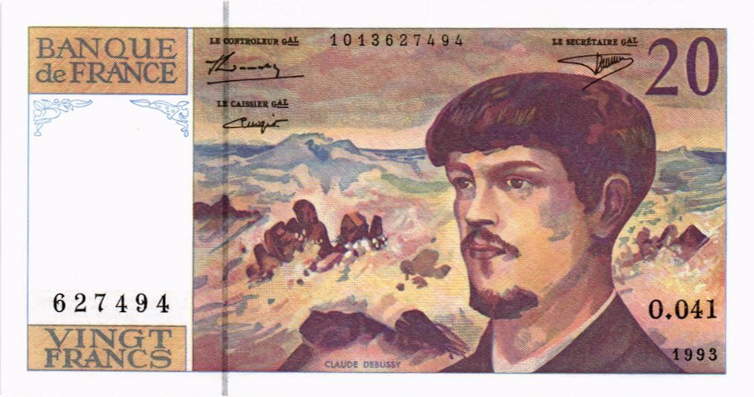 ФРАНЦИЯ 20 ФРАНКОВ 1