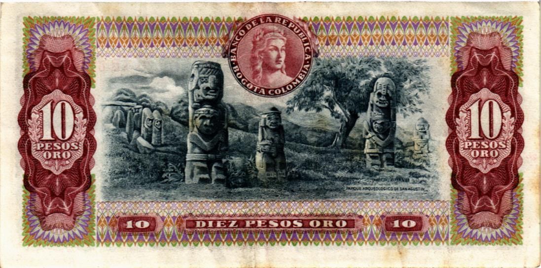 КОЛУМБИЯ 10 ПЕСО 2