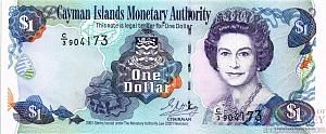 КАЙМАНОВЫ ОСТРОВА 1 ДОЛЛАР (C/3) 1