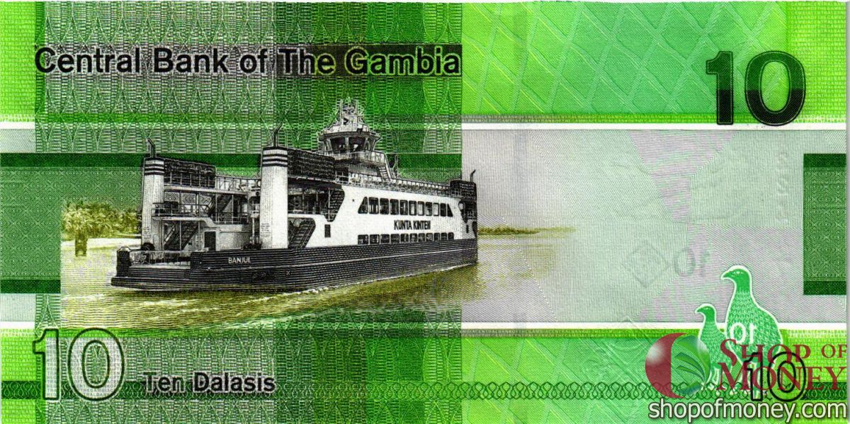 ГАМБИЯ 10 ДАЛАСИ 2