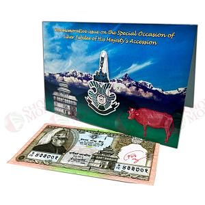 НЕПАЛ 25 РУПИЙ (В БУКЛЕТЕ) 1