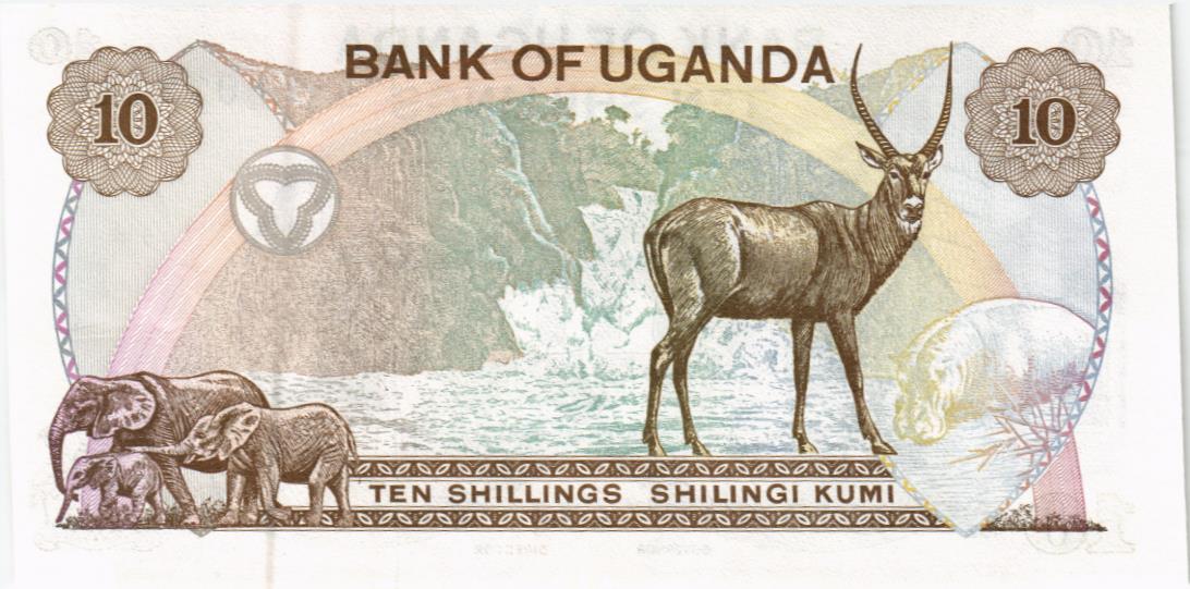 УГАНДА 10 ШИЛЛИНГОВ 2