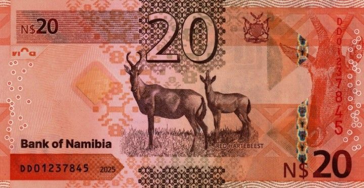 НАМИБИЯ 20 ДОЛЛАРОВ 2