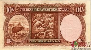 НОВАЯ ЗЕЛАНДИЯ 10 ШИЛЛИНГОВ usd 2