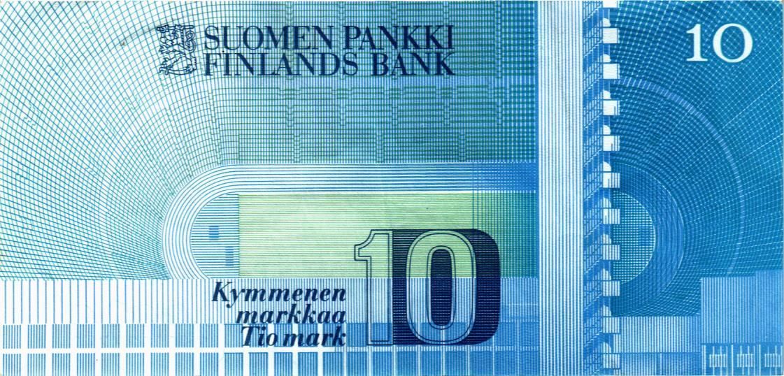 ФИНЛЯНДИЯ 10 МАРОК 2