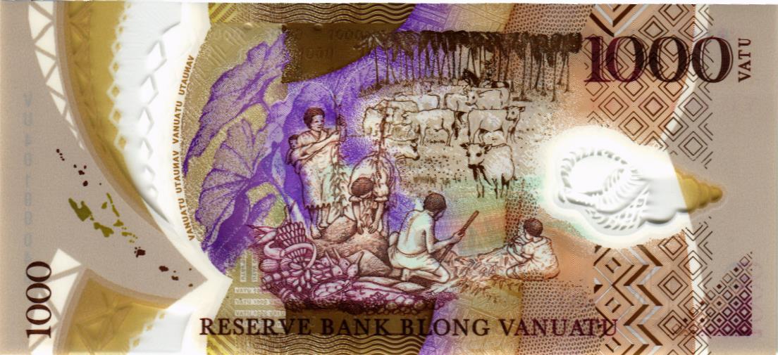 ВАНУАТУ 1000 ВАТУ 2