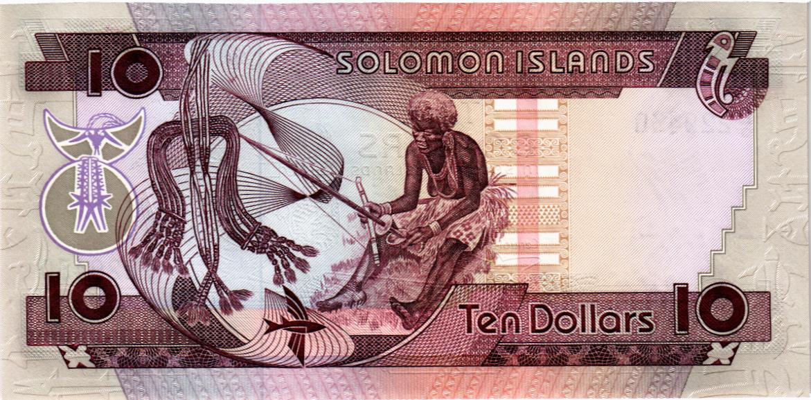 СОЛОМОНОВЫ ОСТРОВА 10 ДОЛЛАРОВ 2