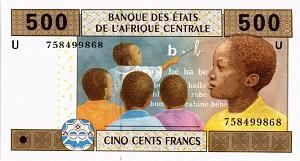 CAS - КАМЕРУН 500 ФРАНКОВ (U) 1