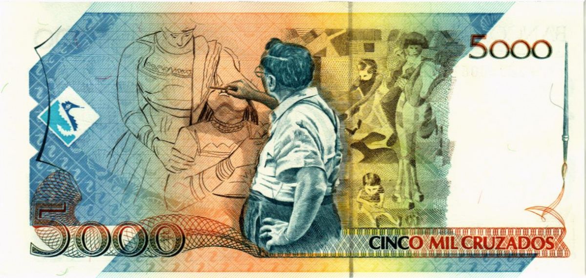 БРАЗИЛИЯ 5 КРУЗАДОС (НАДПЕЧАТКА) 2