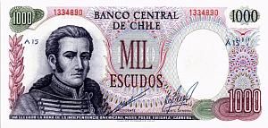 ЧИЛИ 1000 ЭСКУДО 1