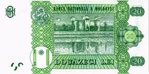 МОЛДОВА 20 ЛЕЙ 2