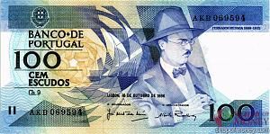 ПОРТУГАЛИЯ 100 ЭСКУДО 1
