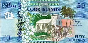 ОСТРОВА КУКА 50 ДОЛЛАРОВ 1