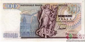 БЕЛЬГИЯ 100 ФРАНКОВ 2