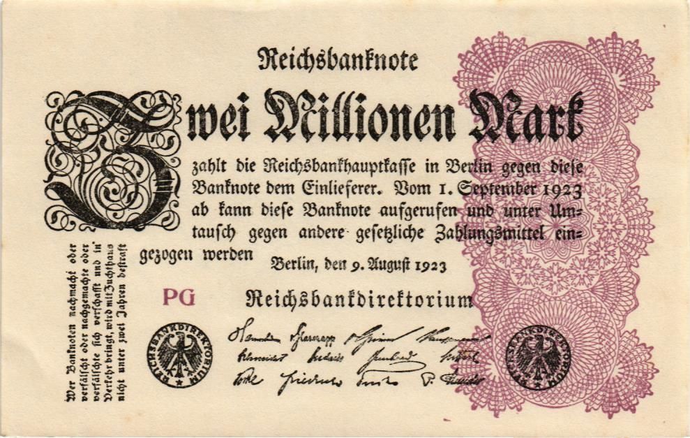 ГЕРМАНИЯ 2000000 МАРОК 1