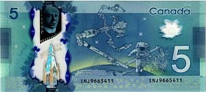 КАНАДА 5 ДОЛЛАРОВ 2