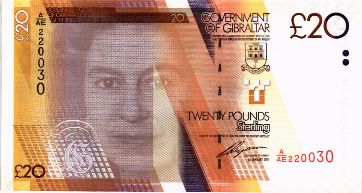 ГИБРАЛТАР 20 ФУНТОВ 1
