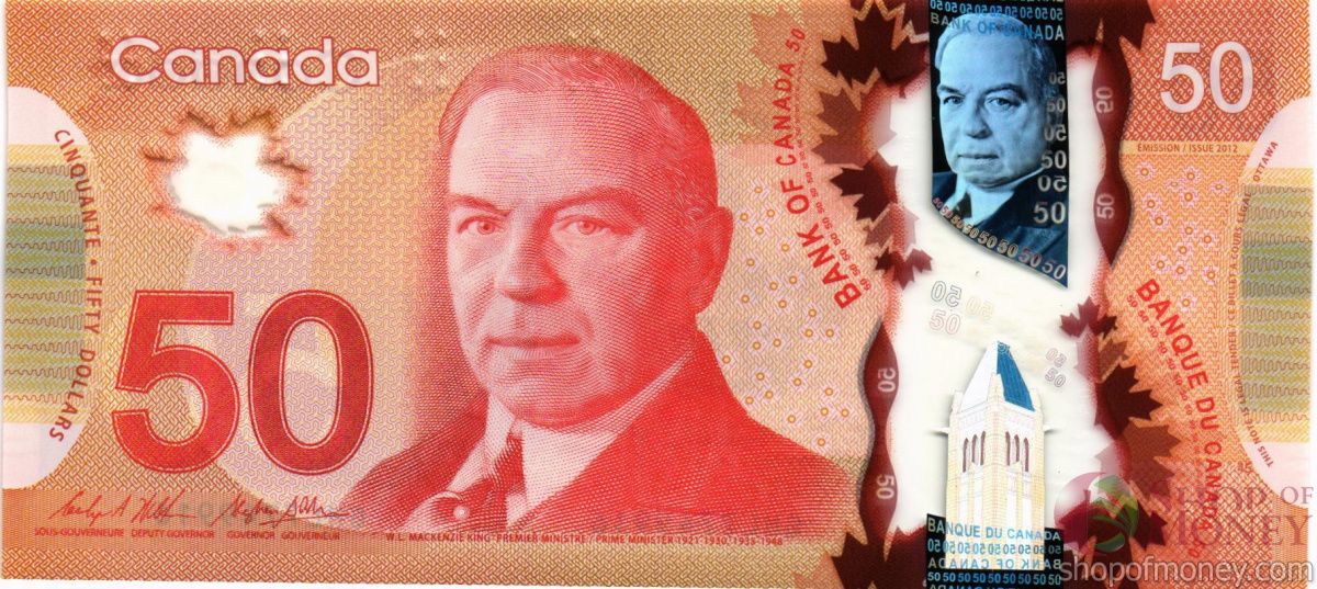 КАНАДА 50 ДОЛЛАРОВ 1
