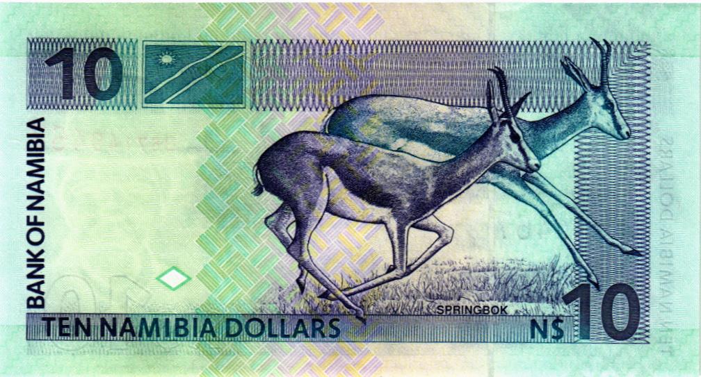 НАМИБИЯ 10 ДОЛЛАРОВ 2