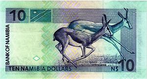 НАМИБИЯ 10 ДОЛЛАРОВ 2