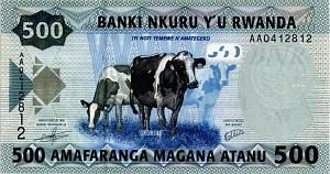РУАНДА 500 ФРАНКОВ 1