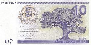 ЭСТОНИЯ 10 КРОН 2