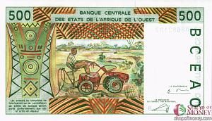 БЕНИН 500 ФРАНКОВ 2
