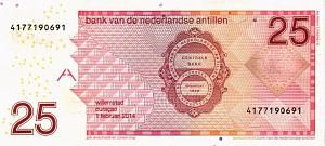 НИДЕРЛАНДСКИЕ АНТИЛЬСКИЕ ОСТРОВА 25 ГУЛЬДЕНОВ 2