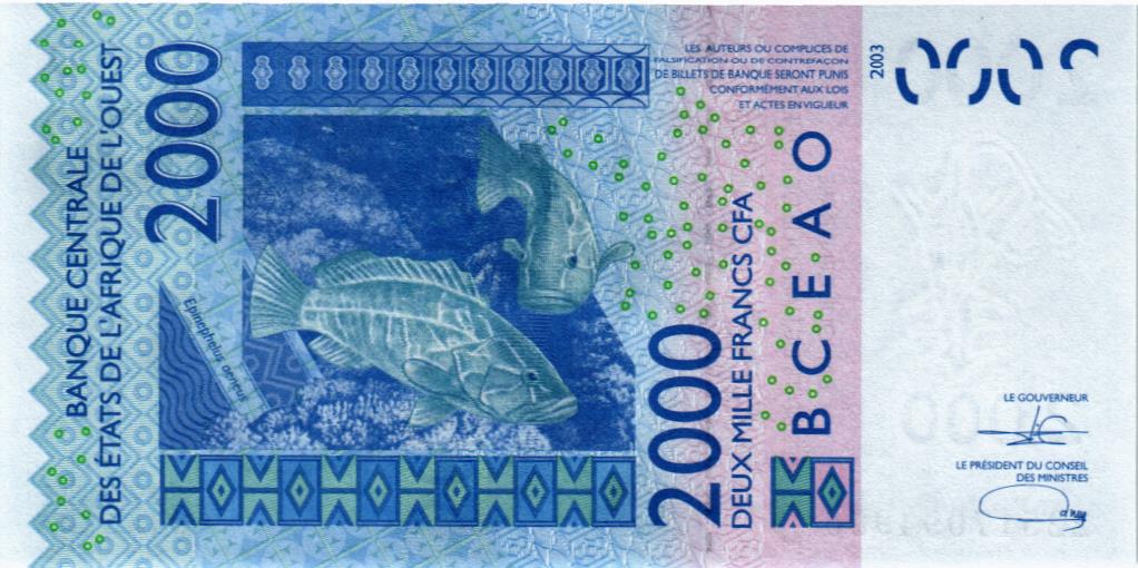 WAS - МАЛИ 2000 ФРАНКОВ (D) 2