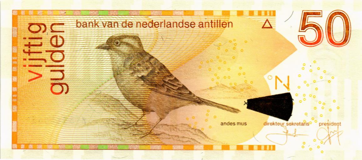 НИДЕРЛАНДСКИЕ АНТИЛЬСКИЕ ОСТРОВА 50 ГУЛЬДЕНОВ 1