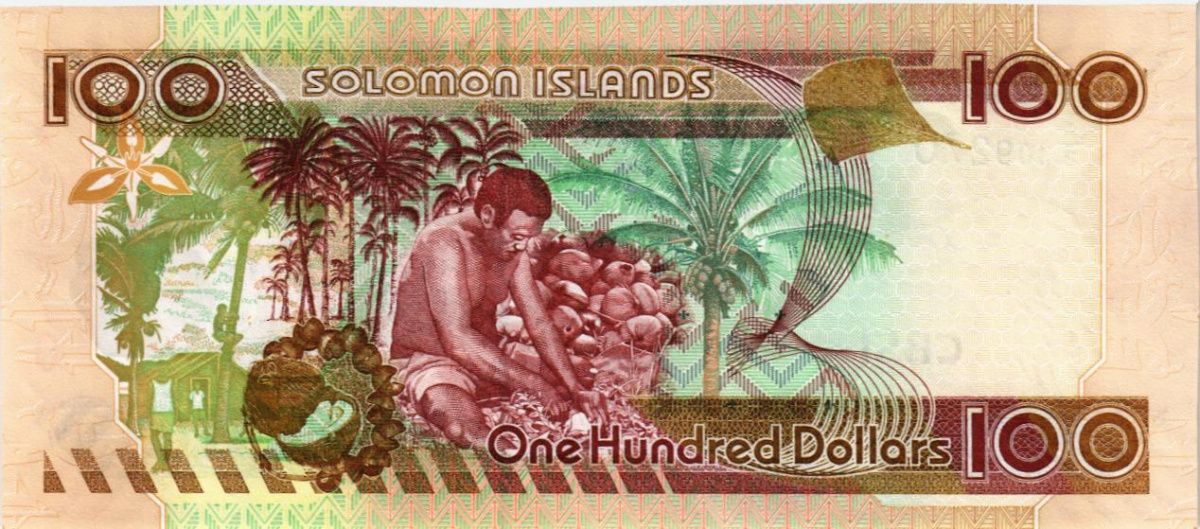 СОЛОМОНОВЫ ОСТРОВА 100 ДОЛЛАРОВ 2
