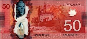 КАНАДА 50 ДОЛЛАРОВ 2