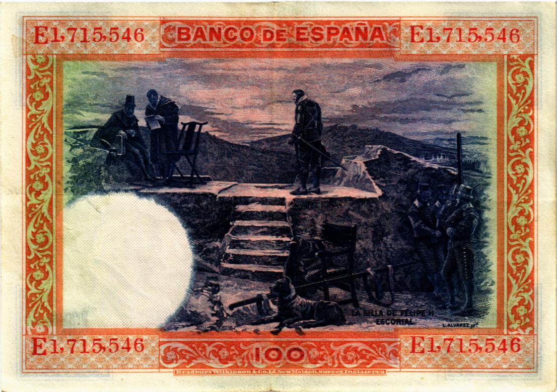 ИСПАНИЯ 100 ПЕСЕТ 2