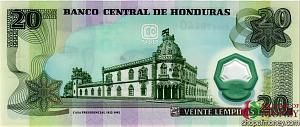ГОНДУРАС 20 ЛЕМПИР 2