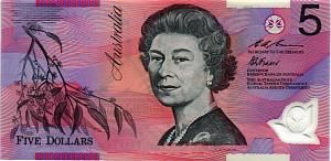 АВСТРАЛИЯ 5 ДОЛЛАРОВ 1