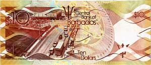 БАРБАДОС 10 ДОЛЛАРОВ 2