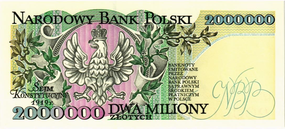 ПОЛЬША 2000000 ЗЛОТЫХ 2