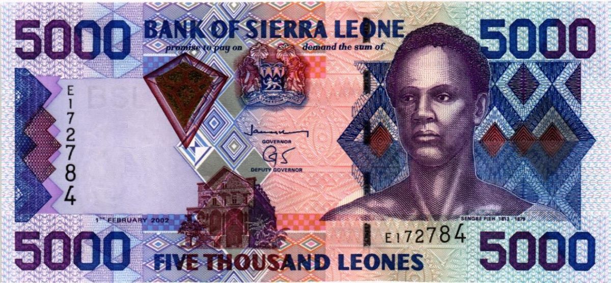 СЬЕРРА-ЛЕОНЕ 5000 ЛЕОНЕ 1