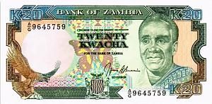 ЗАМБИЯ 20 КВАЧА 1
