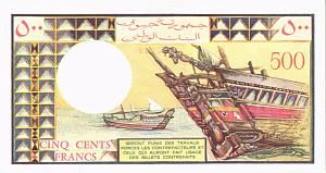 ДЖИБУТИ 500 ФРАНКОВ 2