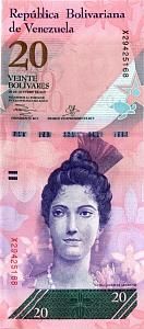ВЕНЕСУЭЛА 20 БОЛИВАР 1