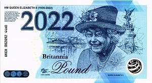 ВЕЛИКОБРИТАНИЯ/АНГЛИЯ 1 ФУНТ (СУВЕНИРНАЯ) 1