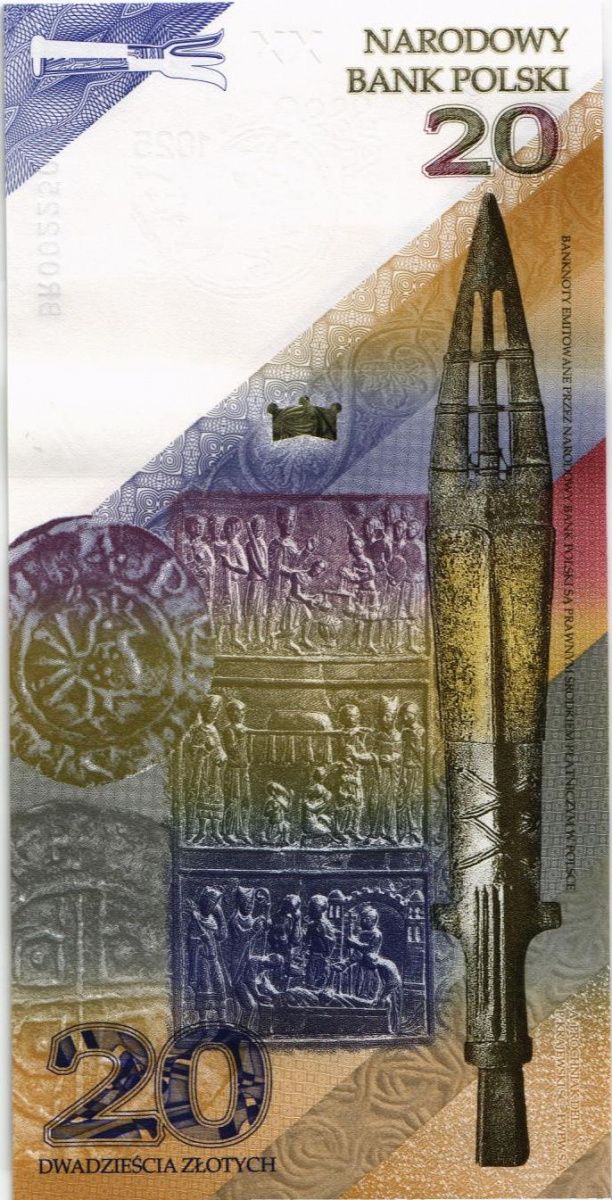ПОЛЬША 20 ЗЛОТЫХ (В БУКЛЕТЕ) 3